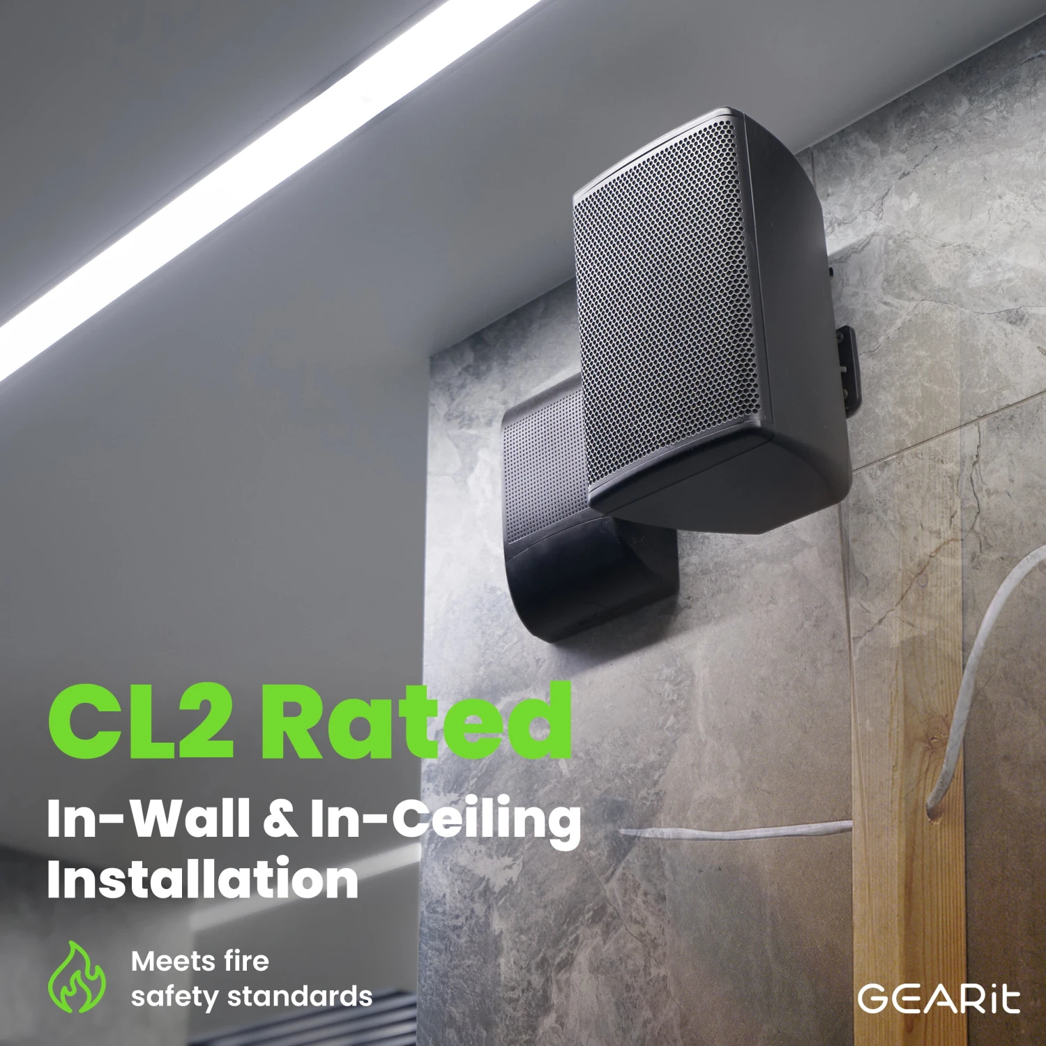 16 AWG In Wall Speaker Wire - CL2 Rated - Oxygen Free Copper (OFC), White(Gearit 16 Gauge Speaker Wire Cl2 Rated In Wall Ofc Oxygen Free Copper Cable Home Theatre Car Speakers More 16 Awg Pro Series Cl2) 3 16 AWG In Wall Speaker Wire - CL2 Rated - Oxygen Free Copper (OFC), White(Gearit 16 Gauge Speaker Wire Cl2 Rated In Wall Ofc Oxygen Free Copper Cable Home Theatre Car Speakers More 16 Awg Pro Series Cl2) - Image 3