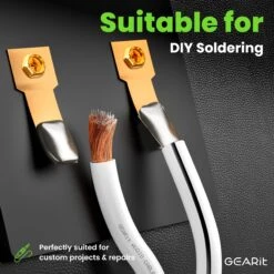 12 Gauge CCA Speaker Wire(Gearit 12 Gauge Speaker Wire Cca Copper Clad Aluminum Home Theatre Car Speakers More 12 Awg Pro Series) 25 12 Gauge CCA Speaker Wire(Gearit 12 Gauge Speaker Wire Cca Copper Clad Aluminum Home Theatre Car Speakers More 12 Awg Pro Series) -GEARit Store GI SPKR AWG WH FT 6