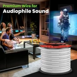 10 Gauge Speaker Wire CCA - Copper Clad Aluminum, White(Gearit 10 Gauge Speaker Wire Cca Copper Clad Aluminum White) 30 10 Gauge Speaker Wire CCA - Copper Clad Aluminum, White(Gearit 10 Gauge Speaker Wire Cca Copper Clad Aluminum White) -GEARit Store GI SPKR AWG WH FT 7 9d17deba e14b 47d7 a00b 4ceddf526691