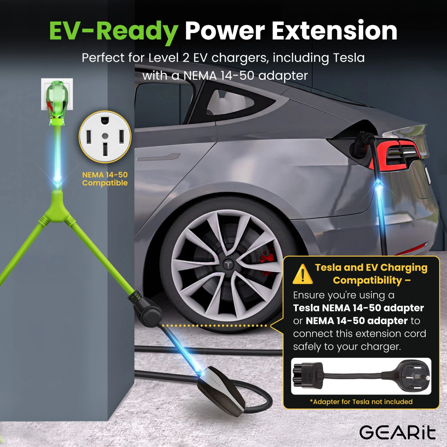 50 Amp NEMA 14-50P To Dual NEMA 14-50R Splitter Power Cord Adapter - 4 Prong STW 6/3, 8/1 AWG(50 Amp Nema 14 50p To Dual Nema 14 50r Splitter Power Cord Adapter 4 Prong Stw 6 3 8 1 Awg) 7 50 Amp NEMA 14-50P To Dual NEMA 14-50R Splitter Power Cord Adapter - 4 Prong STW 6/3, 8/1 AWG(50 Amp Nema 14 50p To Dual Nema 14 50r Splitter Power Cord Adapter 4 Prong Stw 6 3 8 1 Awg) - Image 7