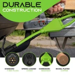 7 Way RV Trailer Cord Y Splitter Pigtail Adapter Cable, 15-Inch(7 Way Rv Trailer Cord Y Splitter Pigtail Adapter Cable 15 Inch) 14 7 Way RV Trailer Cord Y Splitter Pigtail Adapter Cable, 15-Inch(7 Way Rv Trailer Cord Y Splitter Pigtail Adapter Cable 15 Inch) -GEARit Store GI TC SPT BK PT06