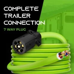 Heavy Duty 14AWG 7 Way Conductor Wire RV Trailer Cord(14awg 7 Way Conductor Wire Rv Trailer Cord) -GEARit Store GI TCW F GN 6.1 aab66b19 aebf 4fbb a43e d776b1f93500