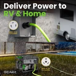 30 Amp 10/3 AWG NEMA TT-30P To L5-30R STW Generator Power Cord(Gearit 30 Amp 10 3 Awg Nema Tt 30p To L5 30r Stw Generator Power Cord) 32 30 Amp 10/3 AWG NEMA TT-30P To L5-30R STW Generator Power Cord(Gearit 30 Amp 10 3 Awg Nema Tt 30p To L5 30r Stw Generator Power Cord) -GEARit Store GI TT30P L530R F 5.1 aa5d53cc 5486 4182 87f0 9c7df9c631eb