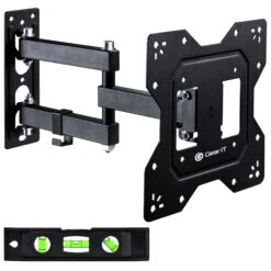 TV Wall Mount For 23-43inch TVs (Up To 66 Lbs)(Gearit 23 43 Tv Wall Mount Full Motion Swivel Tilting Up To 66 Lbs)