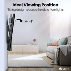 Fixed TV Wall Mount 37-80inch TVs (Up To 165 Lbs)(Gearit 37 80 Tv Wall Mount Slim Full Tilt Up To 165 Lbs) 14 Fixed TV Wall Mount 37-80inch TVs (Up To 165 Lbs)(Gearit 37 80 Tv Wall Mount Slim Full Tilt Up To 165 Lbs) -GEARit Store GI TVF BK 80 5