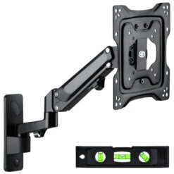TV Wall Mount For 23-43inch TVs (Up To 50.6 Lbs)(Gearit 23 43 Tv Wall Mount Articulating Arm Full Motion Gas Spring Up To 50 6 Lbs)
