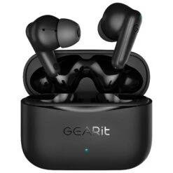 GEARit True Wireless Earbuds W/ Adaptive Hybrid ANC 16 Hour Battery Qi Charging(Gearit True Wireless Bluetooth Earbuds W Active Noise Cancellation)