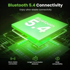 GEARit Sport Hook Earbuds - Waterproof IPX7 Bluetooth 5.4 23hr Battery(Gearit Sport Hook True Wireless Earbuds W Enc Ipx7 23hr Battery) -GEARit Store GI TWS SPT HK BK 001 7