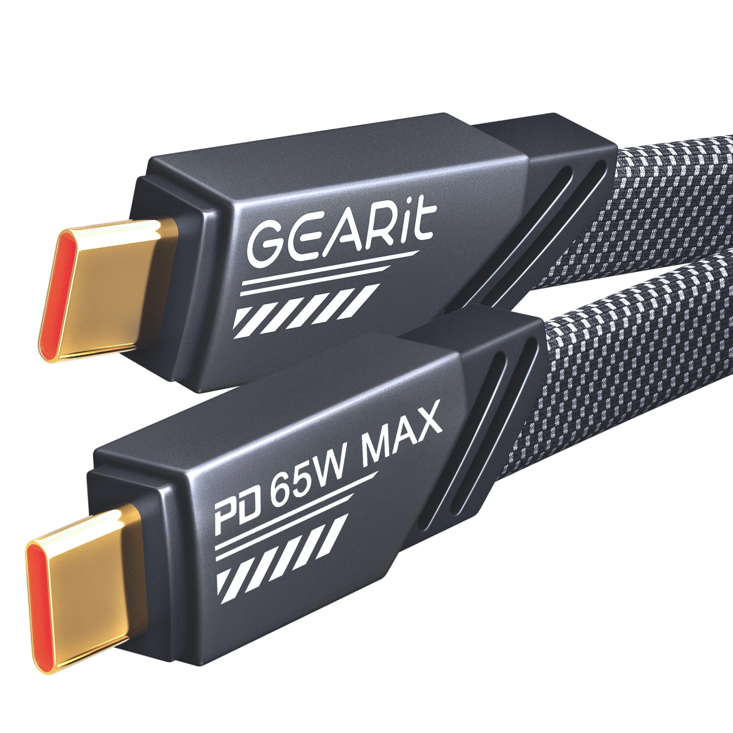 GEARit Lifestyle Series - 65W USB-C To USB-C Cable Fast Charging, 4 Feet(Gearit Lifestyle Series 65w Usb C To Usb C Cable Fast Charging) 1 GEARit Lifestyle Series - 65W USB-C To USB-C Cable Fast Charging, 4 Feet(Gearit Lifestyle Series 65w Usb C To Usb C Cable Fast Charging)