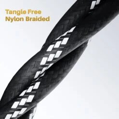 Braided USB C To USB C Cable 100W, 3.3 Feet(Gearit 3 3ft Usb C To Usb C 10gbps Data 100w Charging 4k 2k 1080p Video Support Works With Thunderbolt 3 Nylon Braded) -GEARit Store GI UC2UC BK FT 6 3