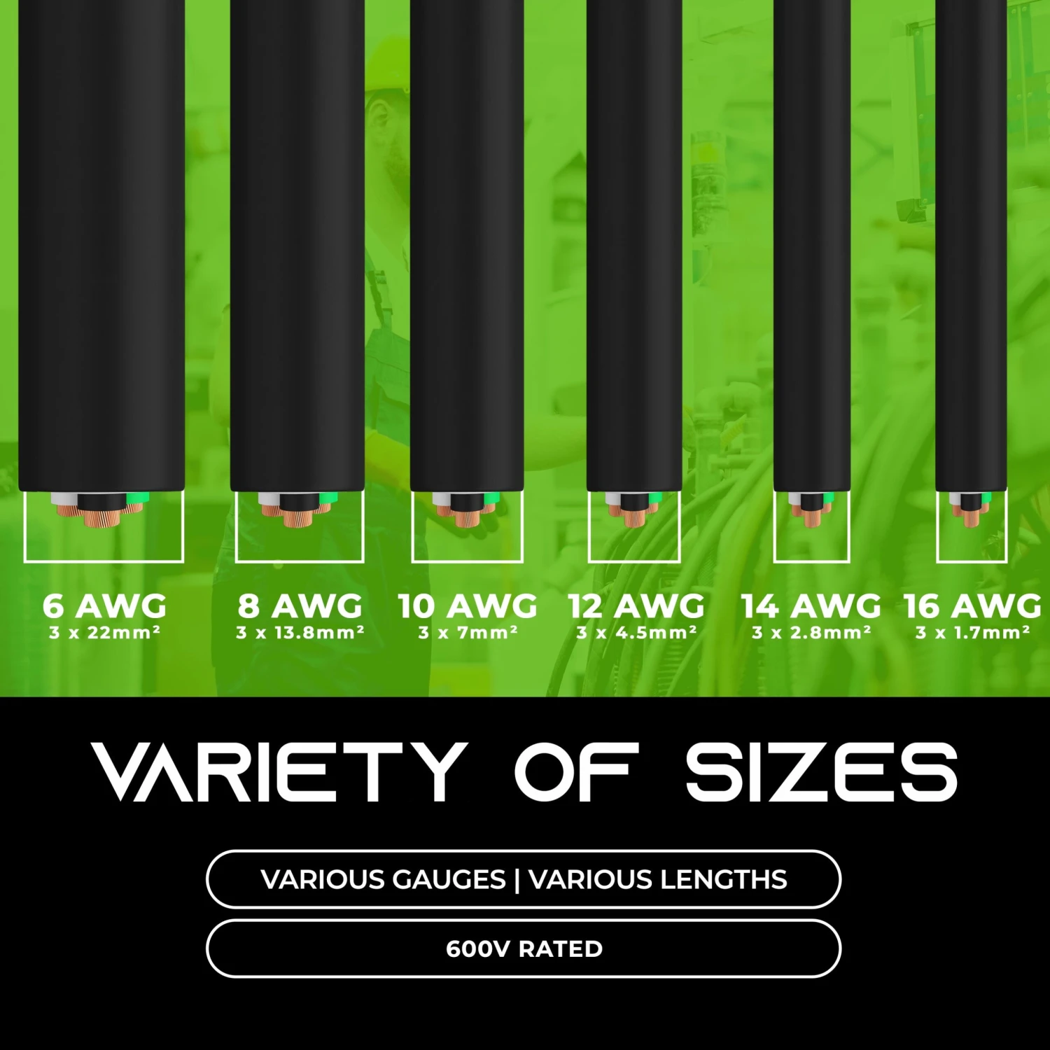 14/3 SOOW OFC Power Cable 600V Electric Wire(14 3 Soow Ofc Power Cable 600v Electric Wire) 4 14/3 SOOW OFC Power Cable 600V Electric Wire(14 3 Soow Ofc Power Cable 600v Electric Wire) - Image 4