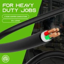 12/4 SOOW OFC Power Cable 600V Electric Wire(12 4 Soow Ofc Power Cable 600v Electric Wire) 15 12/4 SOOW OFC Power Cable 600V Electric Wire(12 4 Soow Ofc Power Cable 600v Electric Wire) -GEARit Store GI 4 SOOW F 4 477beeb0 5df6 4068 becc 53907058dee5