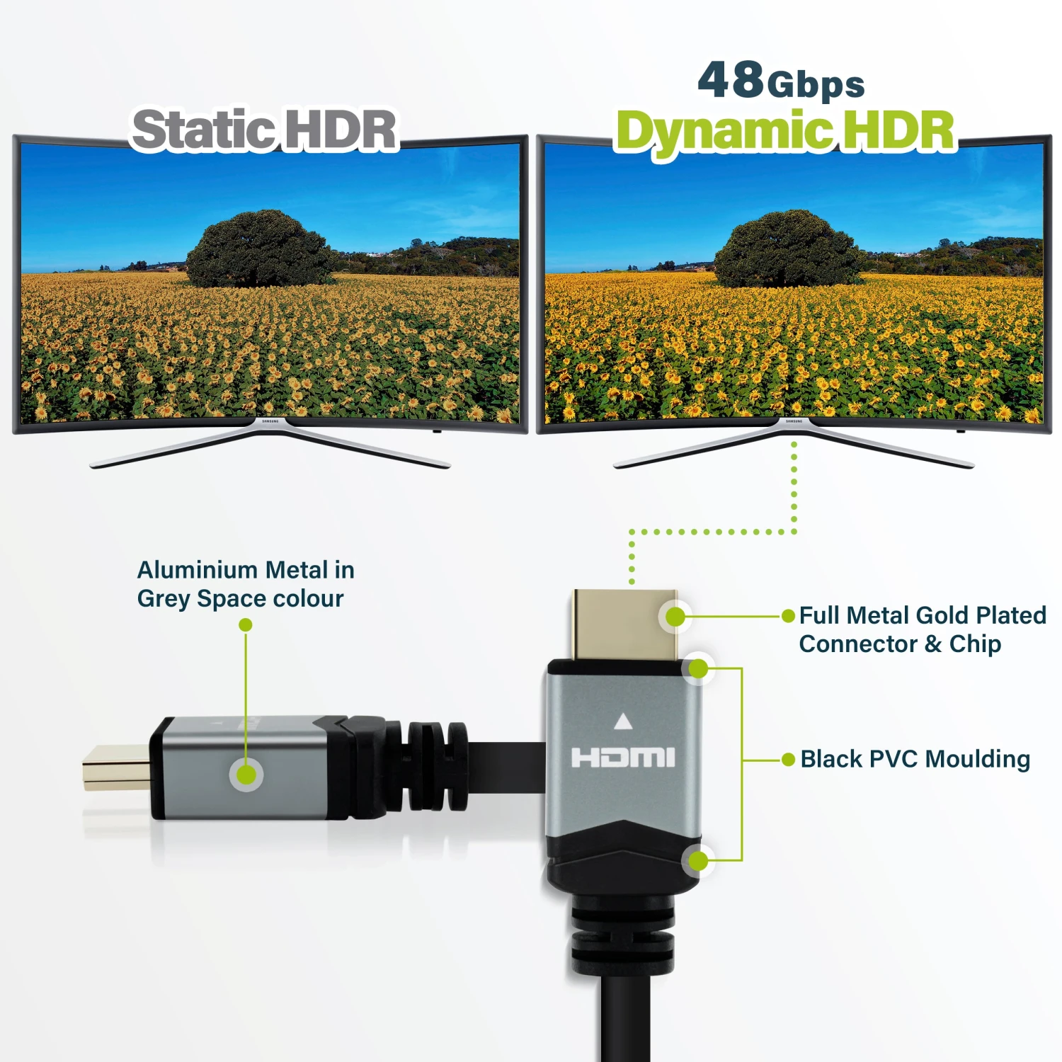 HDMI 2.1 Ultra High Speed 8K, 48Gbps, Resolution 120Hz With HDR Support(Gearit 8k Hdmi 2 1 Cable 8k Hdmi Ultra High Speed 48gbps Resolution 120hz With Hdr Support) 5 HDMI 2.1 Ultra High Speed 8K, 48Gbps, Resolution 120Hz With HDR Support(Gearit 8k Hdmi 2 1 Cable 8k Hdmi Ultra High Speed 48gbps Resolution 120hz With Hdr Support) - Image 5