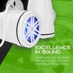 10/2 AWG 50ft OFC Marine Speaker Cable - Tinned Copper Wire(Gearit 10 Awg Marine Speaker Cable 50 Feet 2 Conductor Duplex Wire Boat Tinned Copper Wire Electrical Grade Oxygen Free Ofc White) -GEARit Store MArine 20Speaker 20Wire 6 2dd24088 b1fd 4c3d 85a2 b7ffb4be975f