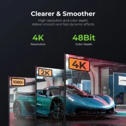 HDMI 1.4 High Speed Cable, 1080P, 4K Full HD, ARD - 50 Feet / 15 Meters(Gearit Hdmi 1 4 High Speed Cable 1080p 4k Full Hd Ard 50 Feet 15 Meters) -GEARit Store MainImage4