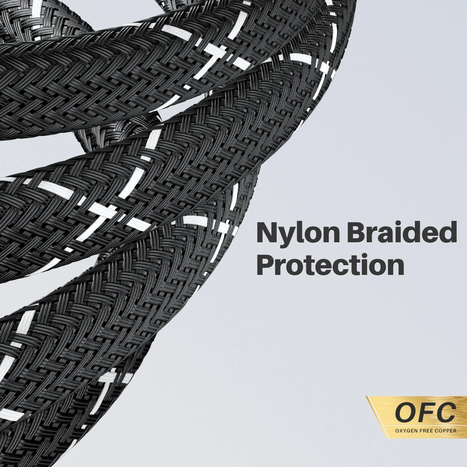 10 AWG Speaker Wire Cable With Banana Plugs(Gearit 10 Awg Speaker Wire Cable With Banana Plugs Braided Jacket Cl2 Rated For In Wall Oxygen Free Copper Ofc) 3 10 AWG Speaker Wire Cable With Banana Plugs(Gearit 10 Awg Speaker Wire Cable With Banana Plugs Braided Jacket Cl2 Rated For In Wall Oxygen Free Copper Ofc) - Image 3