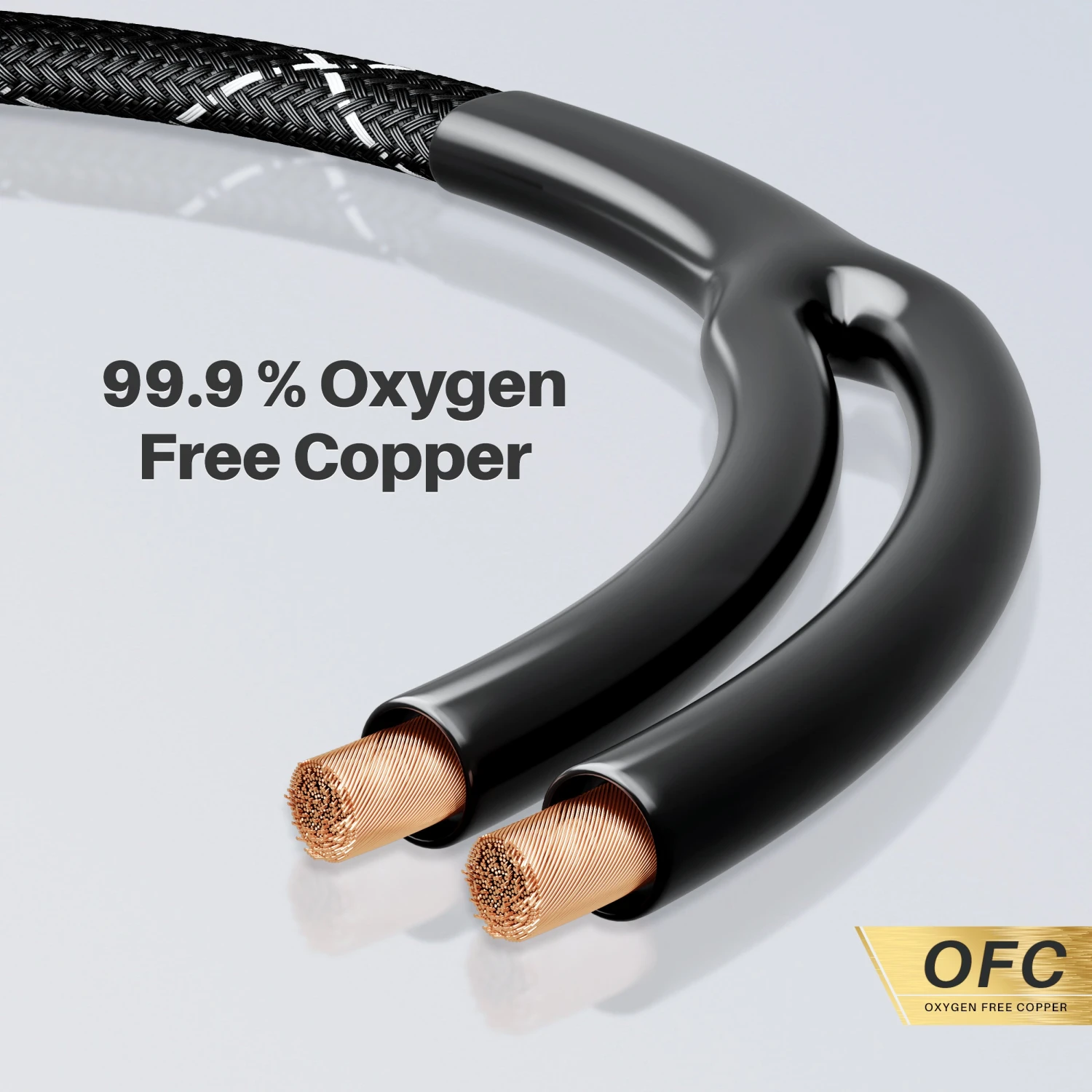 10 AWG Speaker Wire Cable With Banana Plugs(Gearit 10 Awg Speaker Wire Cable With Banana Plugs Braided Jacket Cl2 Rated For In Wall Oxygen Free Copper Ofc) 4 10 AWG Speaker Wire Cable With Banana Plugs(Gearit 10 Awg Speaker Wire Cable With Banana Plugs Braided Jacket Cl2 Rated For In Wall Oxygen Free Copper Ofc) - Image 4