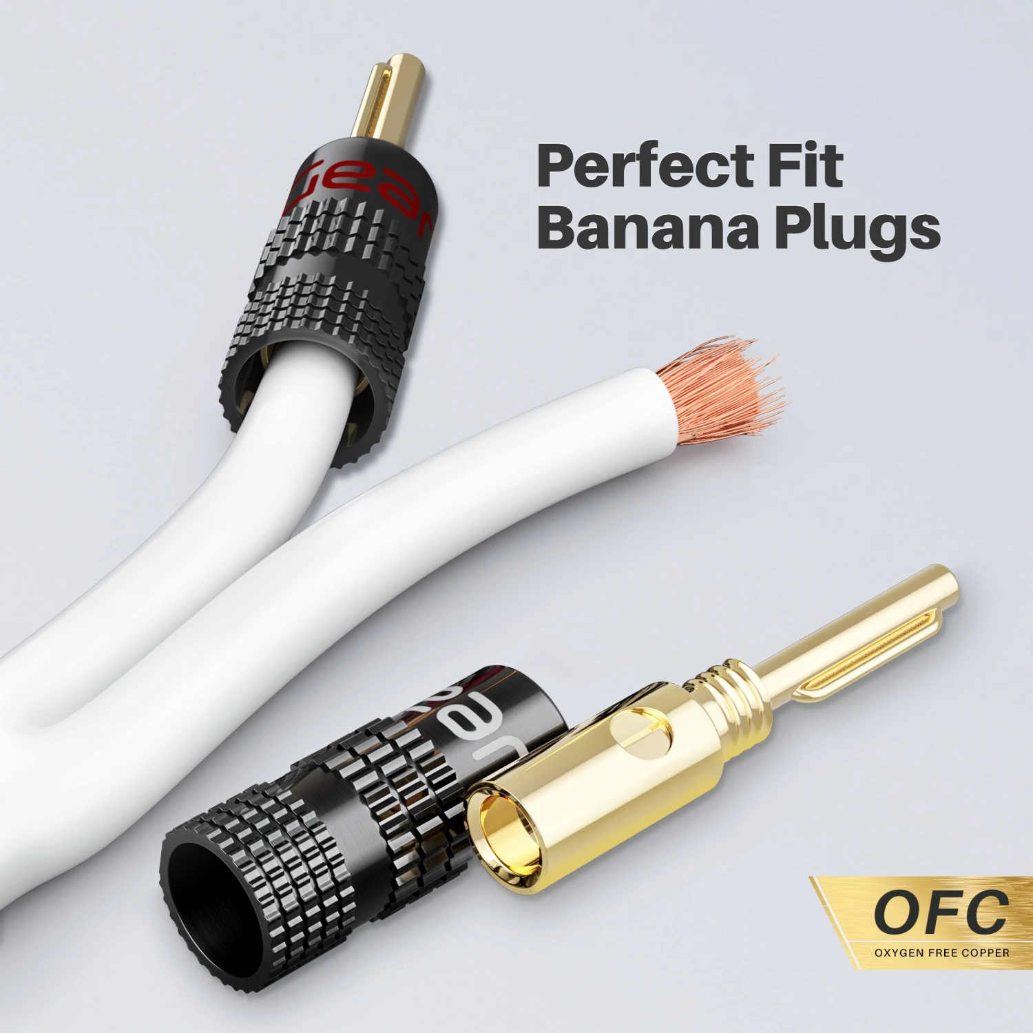 10 AWG Speaker Wire Cable With Banana Plugs(Gearit 10 Awg Speaker Wire Cable With Banana Plugs Braided Jacket Cl2 Rated For In Wall Oxygen Free Copper Ofc) 13 10 AWG Speaker Wire Cable With Banana Plugs(Gearit 10 Awg Speaker Wire Cable With Banana Plugs Braided Jacket Cl2 Rated For In Wall Oxygen Free Copper Ofc) - Image 13