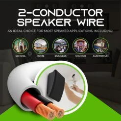 12 AWG In Wall Speaker Wire - CL2 Rated - Oxygen Free Copper (OFC), White(Gearit 12 Gauge Speaker Wire Cl2 Rated In Wall Ofc Oxygen Free Copper Cable 99 7 Home Theatre Car Speakers More 12 Awg Pro Series Cl2) 39 12 AWG In Wall Speaker Wire - CL2 Rated - Oxygen Free Copper (OFC), White(Gearit 12 Gauge Speaker Wire Cl2 Rated In Wall Ofc Oxygen Free Copper Cable 99 7 Home Theatre Car Speakers More 12 Awg Pro Series Cl2) -GEARit Store Speaker 20Wire CL2 4 3a3e2ede bba0 4550 a4ed 664413ed9c1a