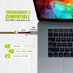 USB-C To HDMI Cable - Compatible With MacBook Pro, MacBook Air, IPad Pro(Gearit Usb C To Hdmi Cable Thunderbolt 3 Port Compatible Usb Type C 4k 60hz Compatible With Macbook Pro 2018 2017 Macbook Air Ipad Pro 2018 Surface Book 2 Samsung S10 And More) 10 USB-C To HDMI Cable - Compatible With MacBook Pro, MacBook Air, IPad Pro(Gearit Usb C To Hdmi Cable Thunderbolt 3 Port Compatible Usb Type C 4k 60hz Compatible With Macbook Pro 2018 2017 Macbook Air Ipad Pro 2018 Surface Book 2 Samsung S10 And More) -GEARit Store TYPEC HDMI 3