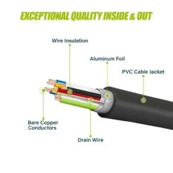 Active USB 3.0 Extension Cable With Signal Booster, Black(Gearit Active Usb Extension Cable 50 Feet With Signal Booster Cable Usb 3 0 Black) -GEARit Store USB3.0 Extension 4