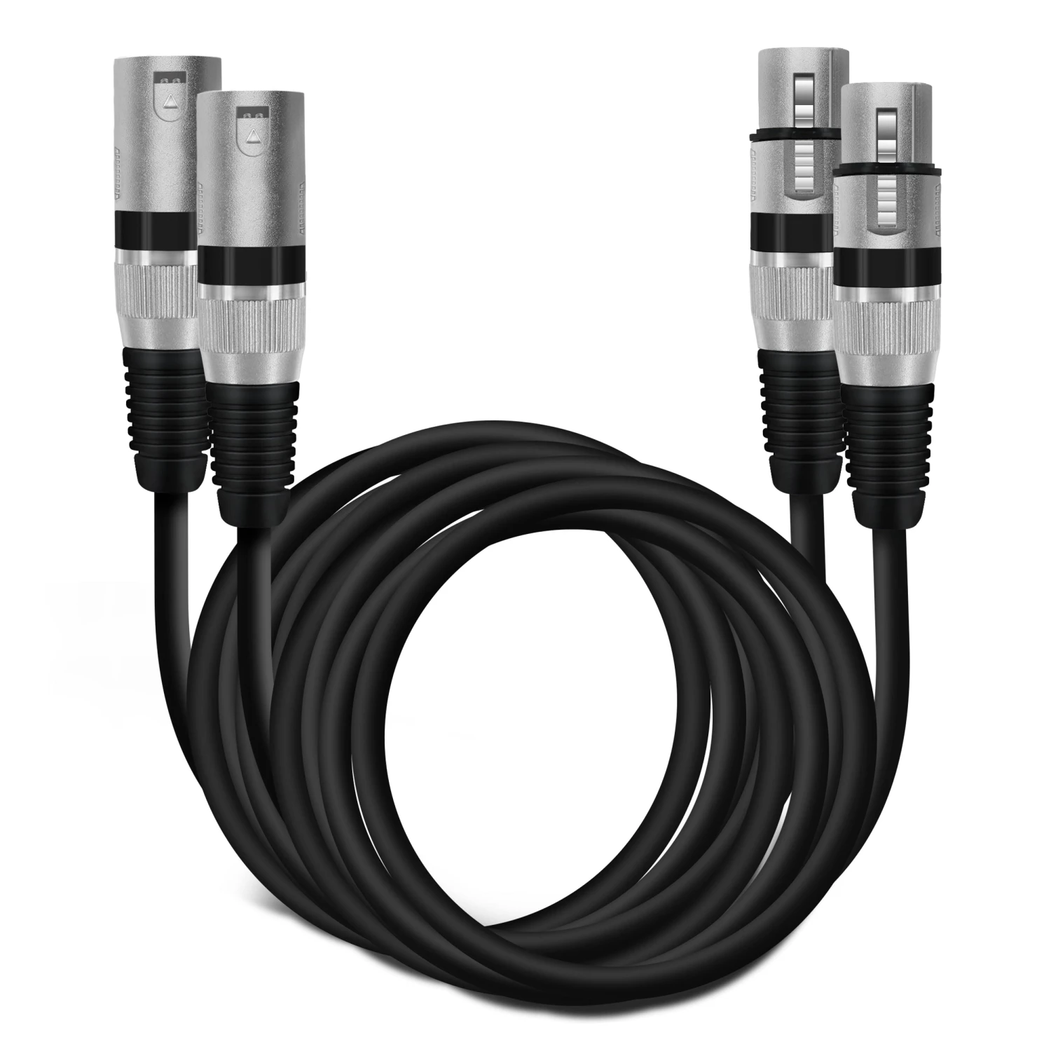 XLR Extension Cable (Male To Female), Black(Gearit Xlr Male To Female Microphone Extension Cable Black) 9 XLR Extension Cable (Male To Female), Black(Gearit Xlr Male To Female Microphone Extension Cable Black) - Image 9