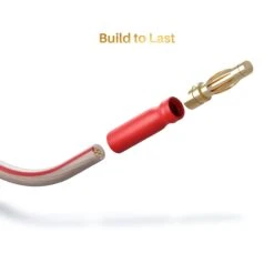 2-Pack 14 AWG Speaker Cable With Banana Plugs Banana Wire For Bi-Wire Bi-Amp HiFi Surround Sound, Clear(Gearit 2 Pack 14 Awg Speaker Cable With Banana Plugs Banana Wire For Bi Wire Bi Amp Hifi Surround Sound Clear) 13 2-Pack 14 AWG Speaker Cable With Banana Plugs Banana Wire For Bi-Wire Bi-Amp HiFi Surround Sound, Clear(Gearit 2 Pack 14 Awg Speaker Cable With Banana Plugs Banana Wire For Bi Wire Bi Amp Hifi Surround Sound Clear) -GEARit Store d 7