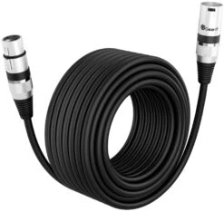 XLR Male To Female Microphone Extension Cable, Single Pack(Gearit Xlr Male To Female Microphone Extension Cable Long)