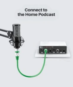 XLR Male To Female Microphone Extension Cable, Single Pack(Gearit Xlr Male To Female Microphone Extension Cable Long) -GEARit Store gdi xlr mf 100ft gr 1pk 4