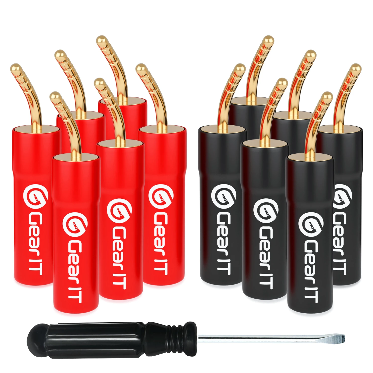 6 Pairs 2mm PVC Speaker Banana Plugs(Gearit Speaker Banana Plugs 2mm Pin Plug Screw Type Pvc Insulated Gold Plated Connectors 6 Pair 12 Pieces) 1 6 Pairs 2mm PVC Speaker Banana Plugs(Gearit Speaker Banana Plugs 2mm Pin Plug Screw Type Pvc Insulated Gold Plated Connectors 6 Pair 12 Pieces)