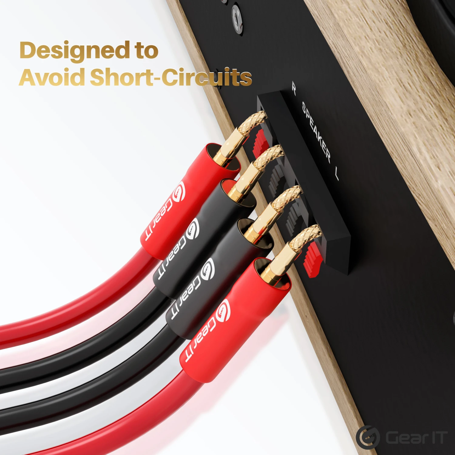 6 Pairs Flex Pin Type Speaker Banana Plugs(Gearit Speaker Banana Plugs Speaker Connector Pin Plug Type Pvc Insulated Gold Plated Connectors 6 Pair 12 Pieces) 7 6 Pairs Flex Pin Type Speaker Banana Plugs(Gearit Speaker Banana Plugs Speaker Connector Pin Plug Type Pvc Insulated Gold Plated Connectors 6 Pair 12 Pieces) - Image 7