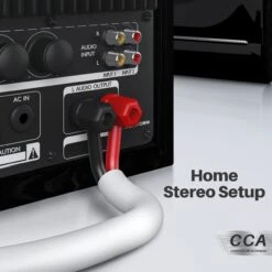 14/2 Audio Speaker Wire 14 Gauge CCA - CL2 Rated For In Wall Installation(Gearit 14 2 Audio Speaker Wire 14 Gauge Cca Cl2 Rated For In Wall Installation) -GEARit Store gi spkr awg cl2 cca wh c2 7 871ed804 0a6b 4972 a31d 97fafd625499